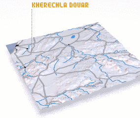 3d view of Douar Kherechla